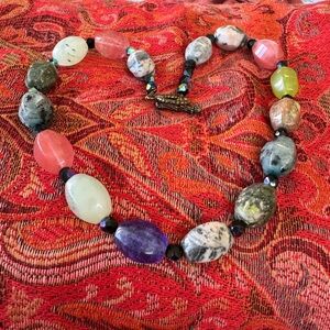 Fun colorful necklace.